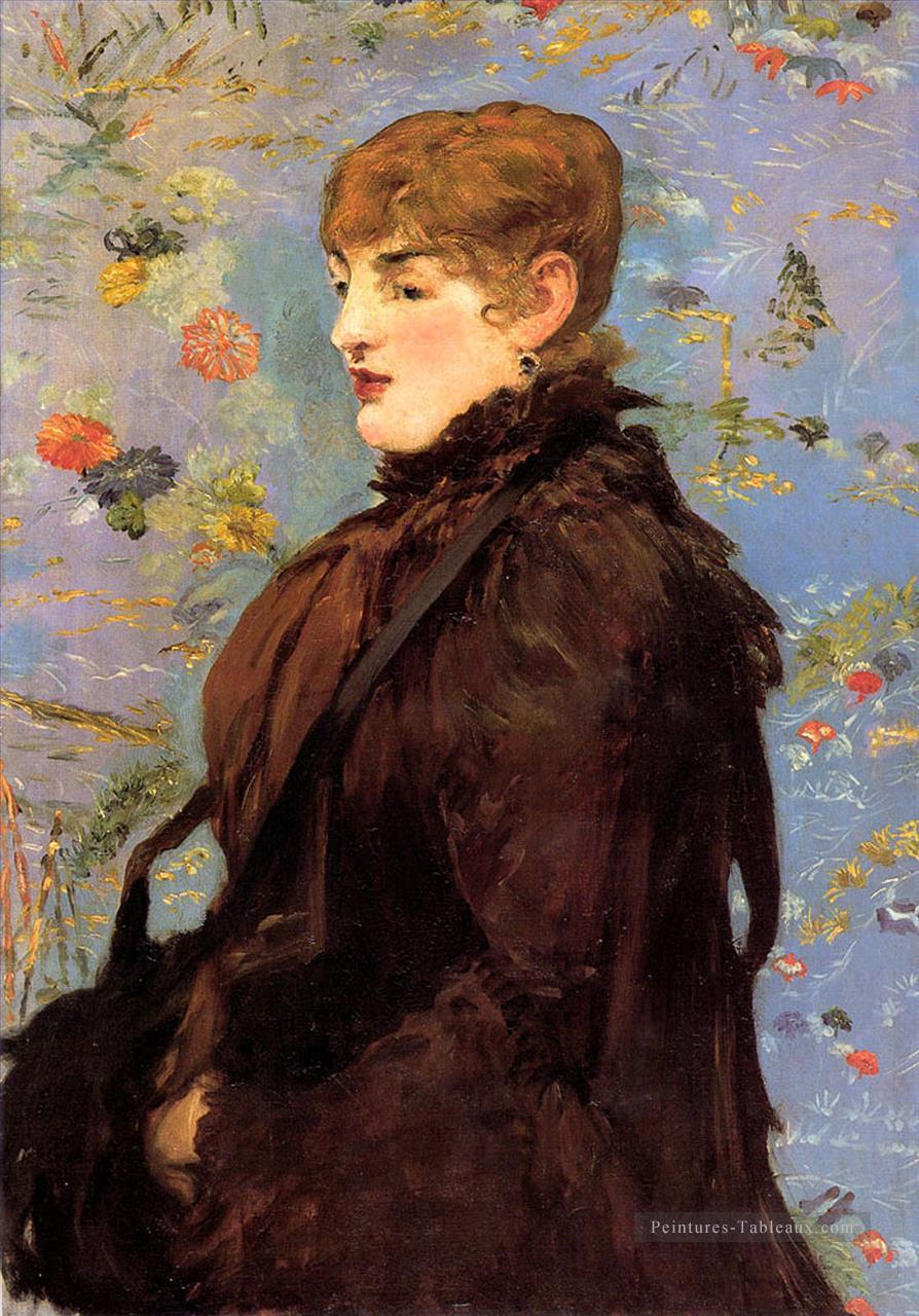 Etude d’automne de Mery Laurent réalisme impressionnisme Édouard Manet Peintures à l'huile